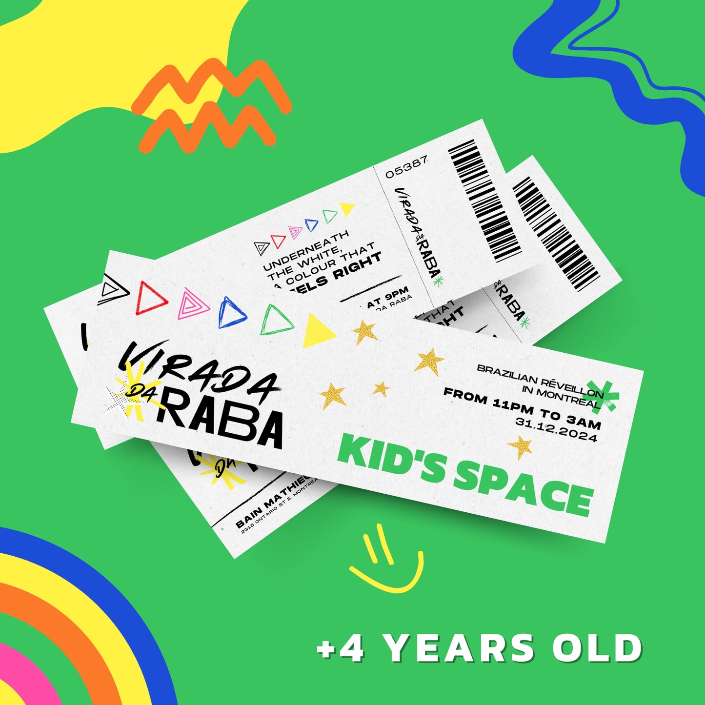 Virada da Raba | Kids Tickets